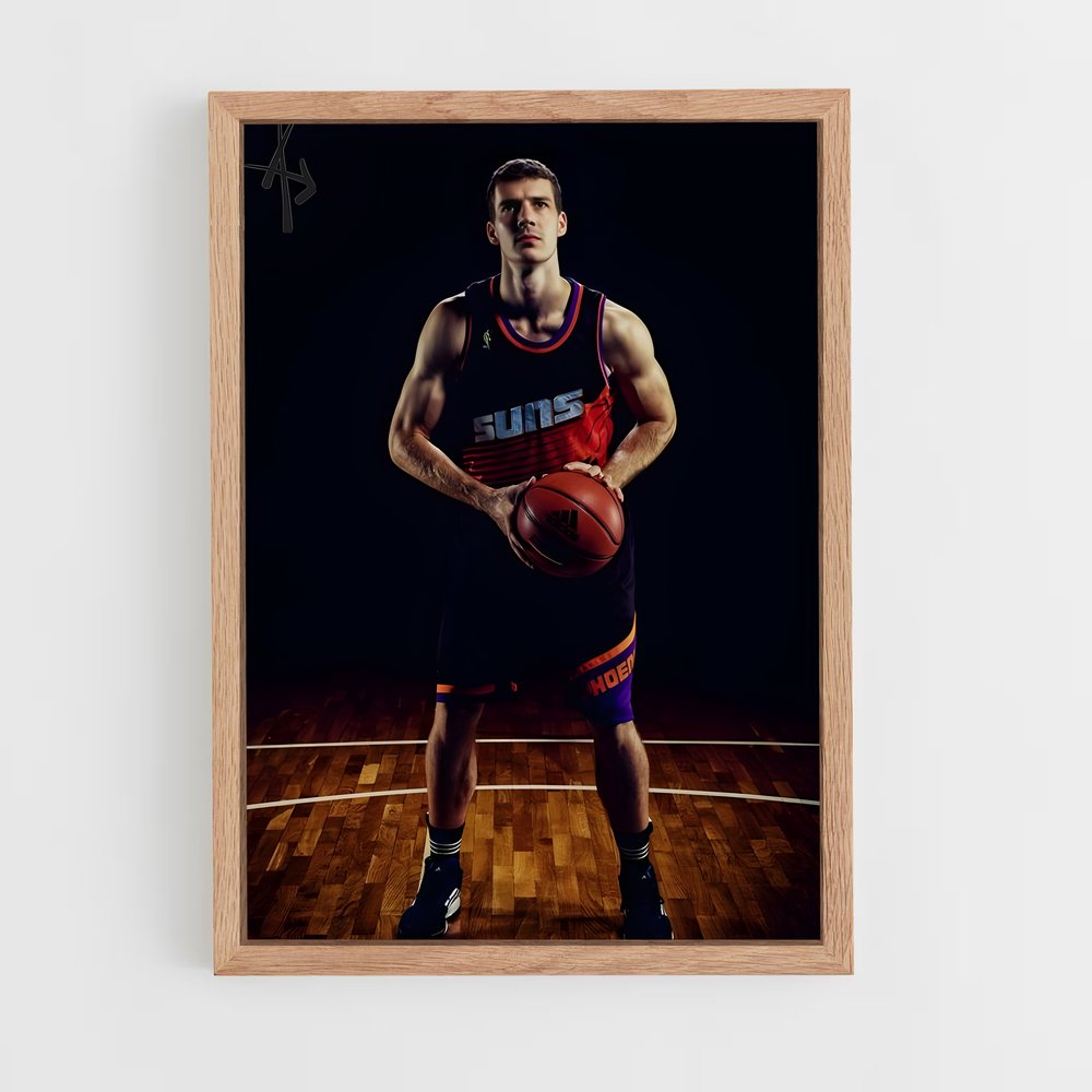 Poster Dunk de Goran – affiche Basketball (vue 4)